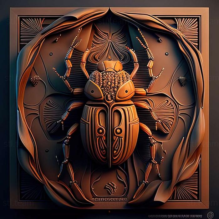 3D модель Bembidion properans (STL)